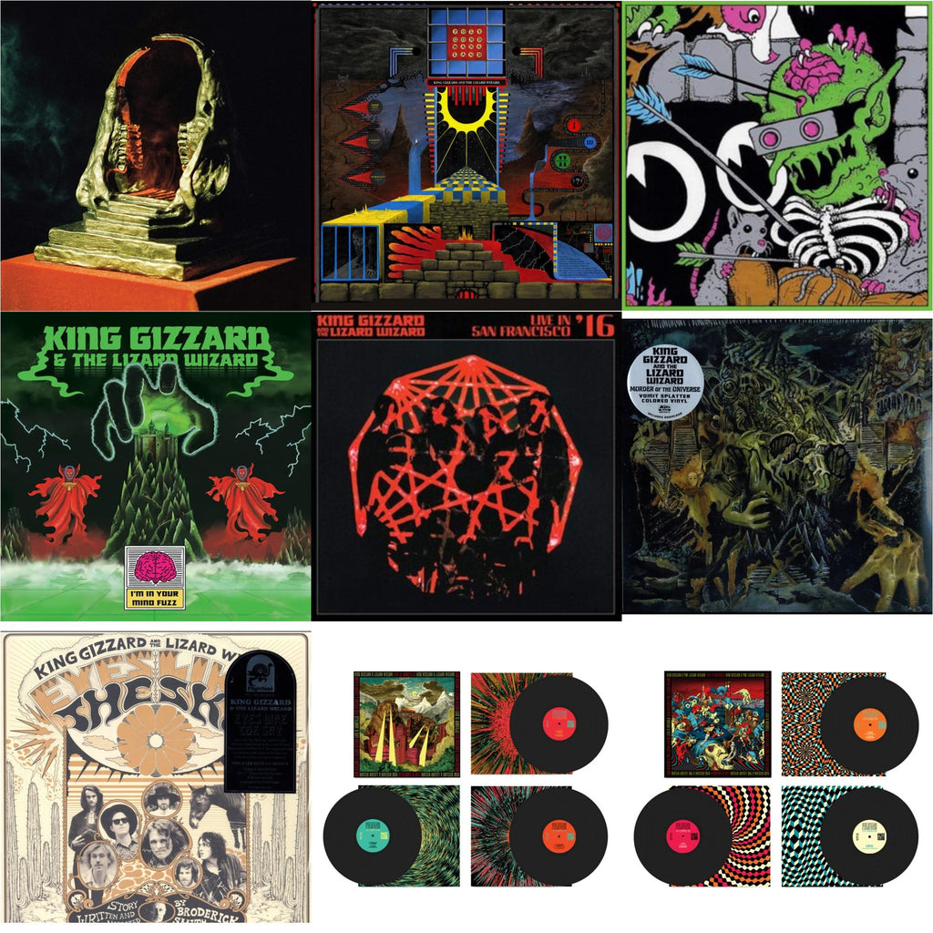 This is a 9 LP Vinyl SKU bundle.
1.This LP Vinyl is brand new.Format: LP VinylThis item's title is: Live In Brussels '19 (Fuzz Club Official Bootleg)Artist: King Gizzard & The Lizard WizardLabel: FUZZ CLUBBarcode: 5060467887106Release Date: 1/10/2025
2.This LP Vinyl is brand new.