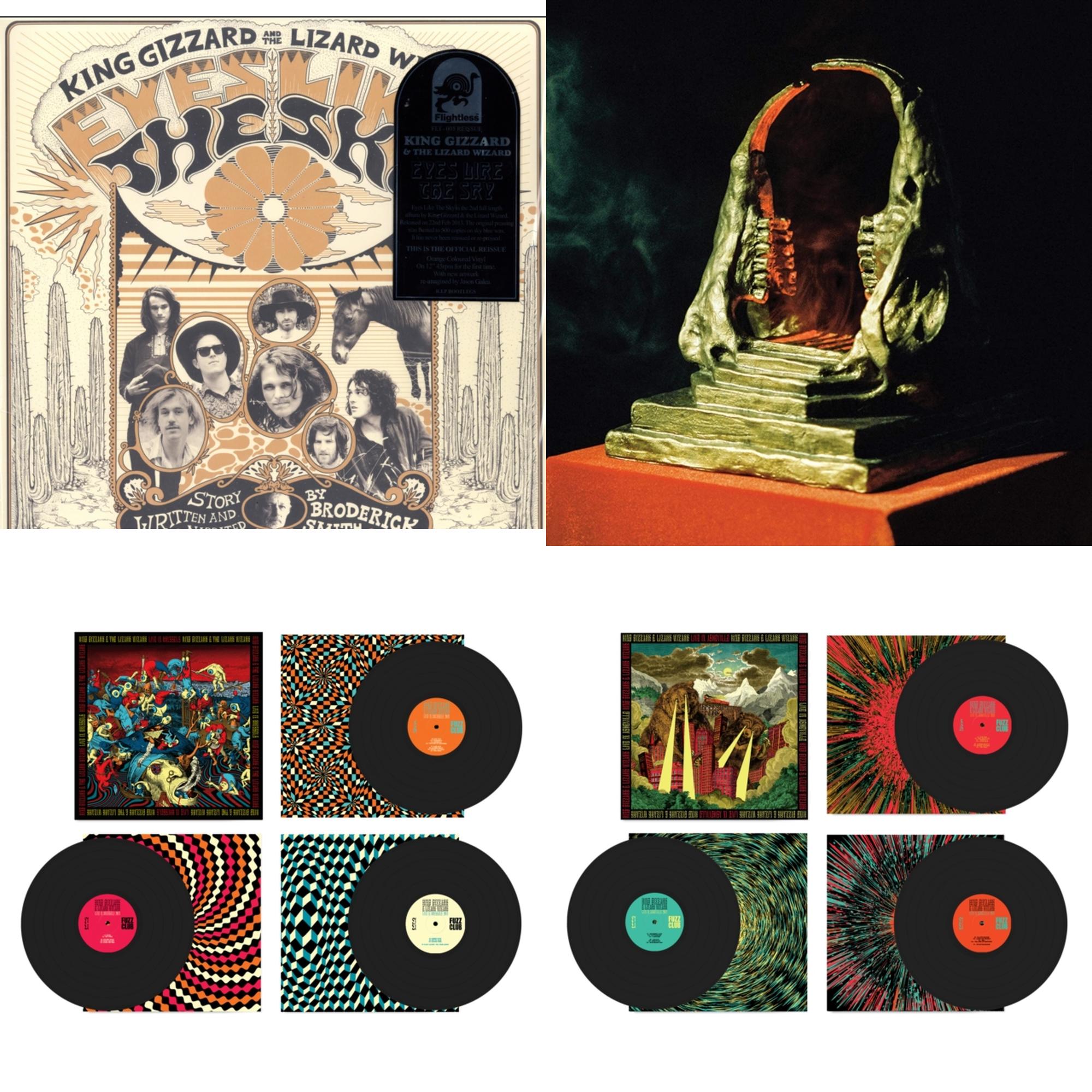 This is a 4 LP Vinyl SKU bundle.
1.This LP Vinyl is brand new.Format: LP VinylThis item's title is: Live In Brussels '19 (Fuzz Club Official Bootleg)Artist: King Gizzard & The Lizard WizardLabel: FUZZ CLUBBarcode: 5060467887106Release Date: 1/10/2025
2.This LP Vinyl is brand new.