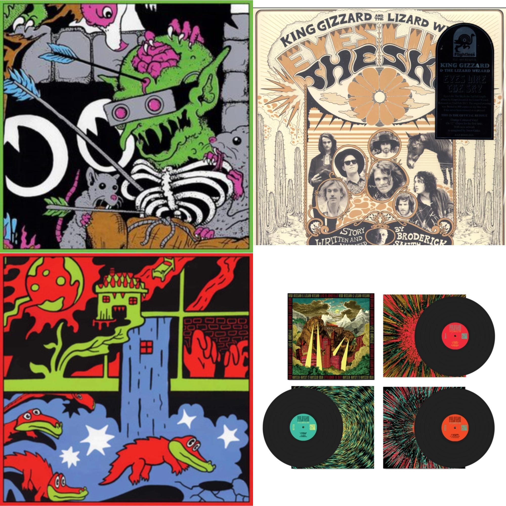 This is a 4 LP Vinyl SKU bundle.
1.This LP Vinyl is brand new.Format: LP VinylThis item's title is: Live In Paris '19 (Fuzz Club Official Bootleg)Artist: King Gizzard & The Lizard WizardLabel: FUZZ CLUBBarcode: 5060467887120Release Date: 5/28/2021
2.This LP Vinyl is brand new.