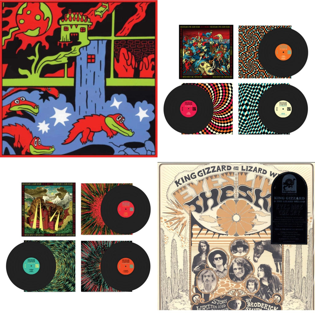 This is a 4 LP Vinyl SKU bundle.
1.This LP Vinyl is brand new.Format: LP VinylThis item's title is: Live In Brussels '19 (Fuzz Club Official Bootleg)Artist: King Gizzard & The Lizard WizardLabel: FUZZ CLUBBarcode: 5060467887106Release Date: 1/10/2025
2.This LP Vinyl is brand new.