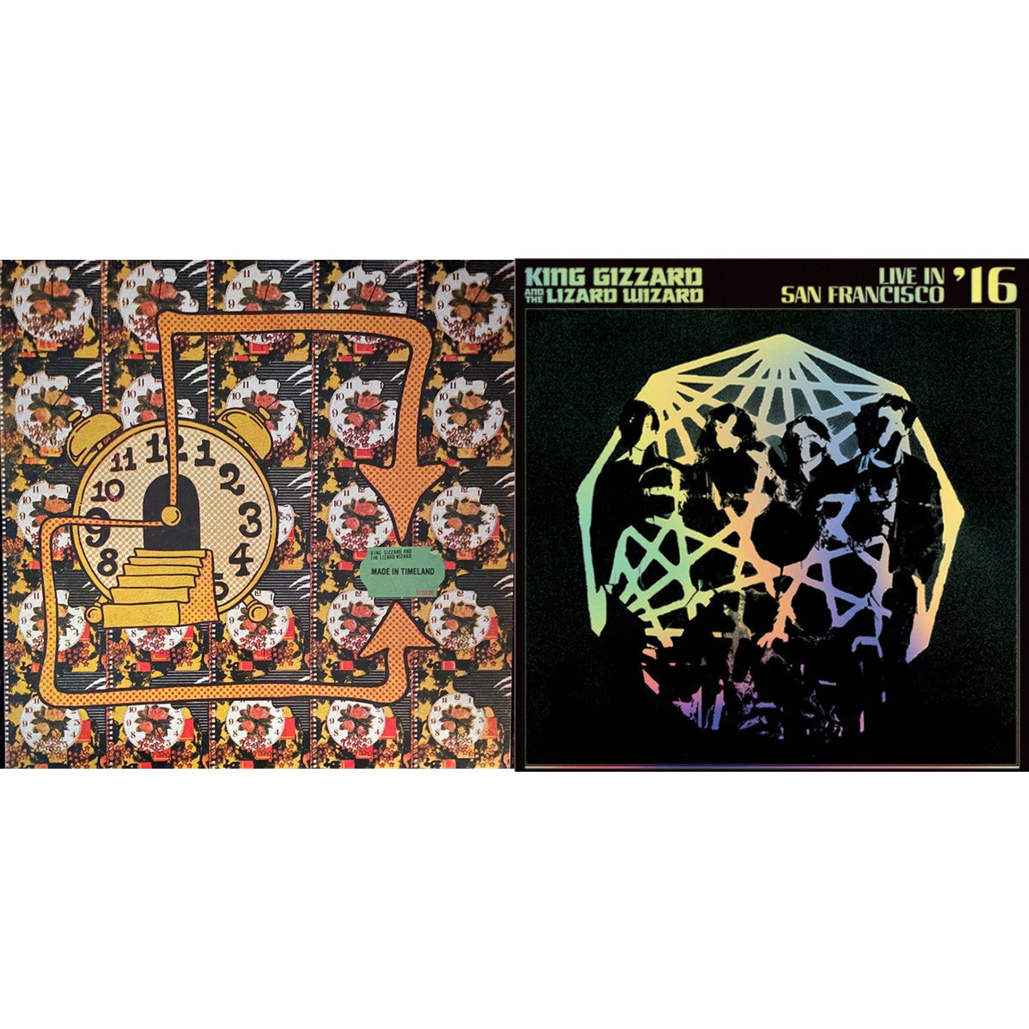 Made In Timeland & Live In San Francisco '16 (Deluxe/2LP/Fog/Sunburst Vinyl)