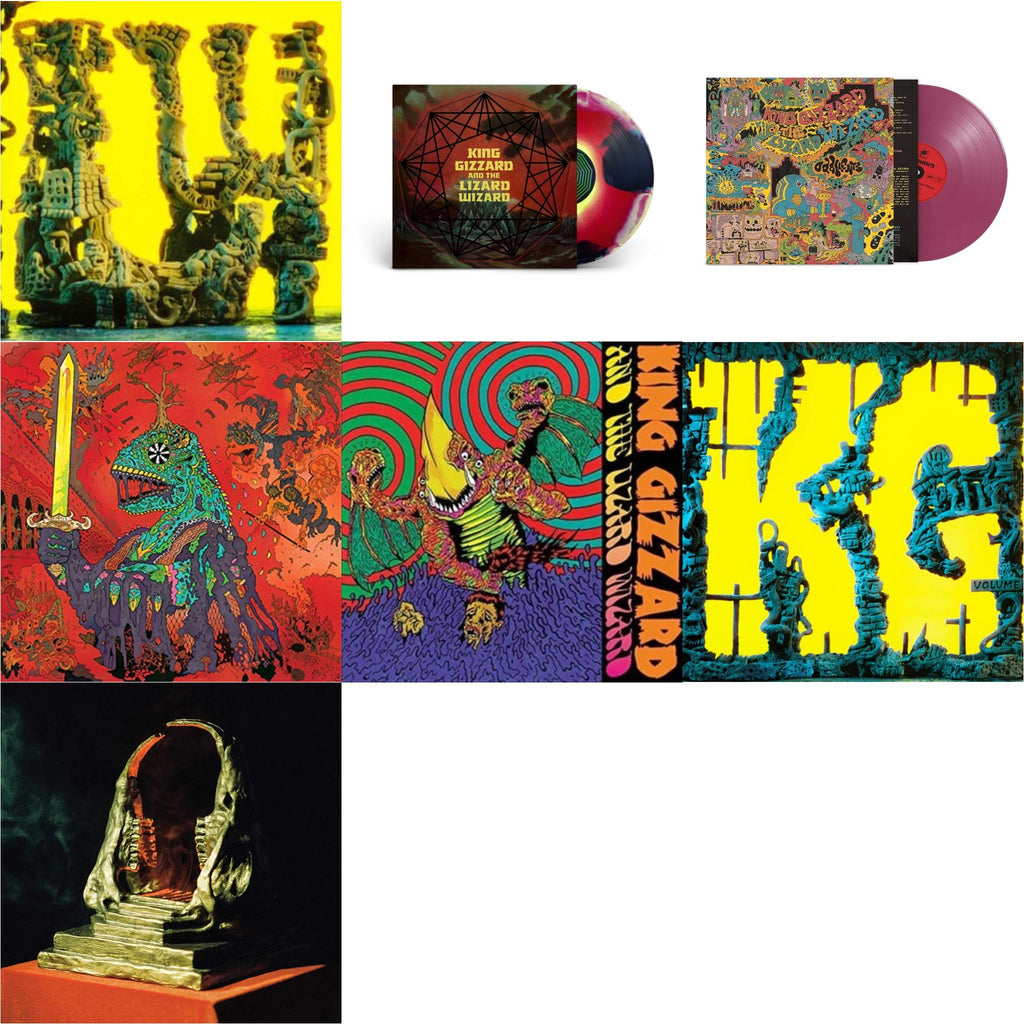 This is a 7 LP Vinyl SKU bundle.
1.This LP Vinyl is brand new.Format: LP VinylMusic Style: Psychedelic RockThis item's title is: L.W.Artist: King Gizzard & The Lizard WizardLabel: KGLWBarcode: 842812139918Release Date: 5/28/2021
2.This LP Vinyl is brand new.