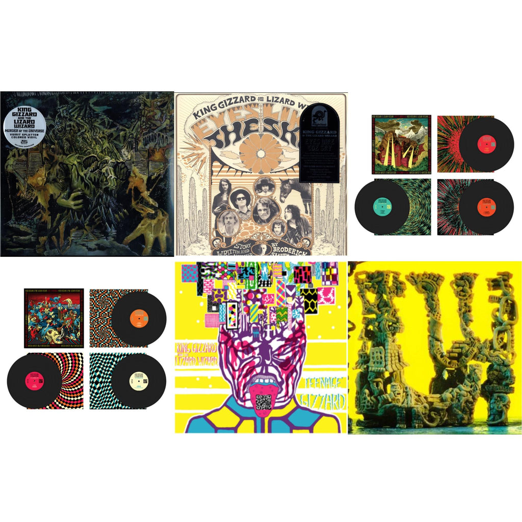 This is a 6 LP Vinyl SKU bundle.
1.This LP Vinyl is brand new.Format: LP VinylThis item's title is: Live In Brussels '19 (Fuzz Club Official Bootleg)Artist: King Gizzard & The Lizard WizardLabel: FUZZ CLUBBarcode: 5060467887106Release Date: 1/10/2025
2.This LP Vinyl is brand new.