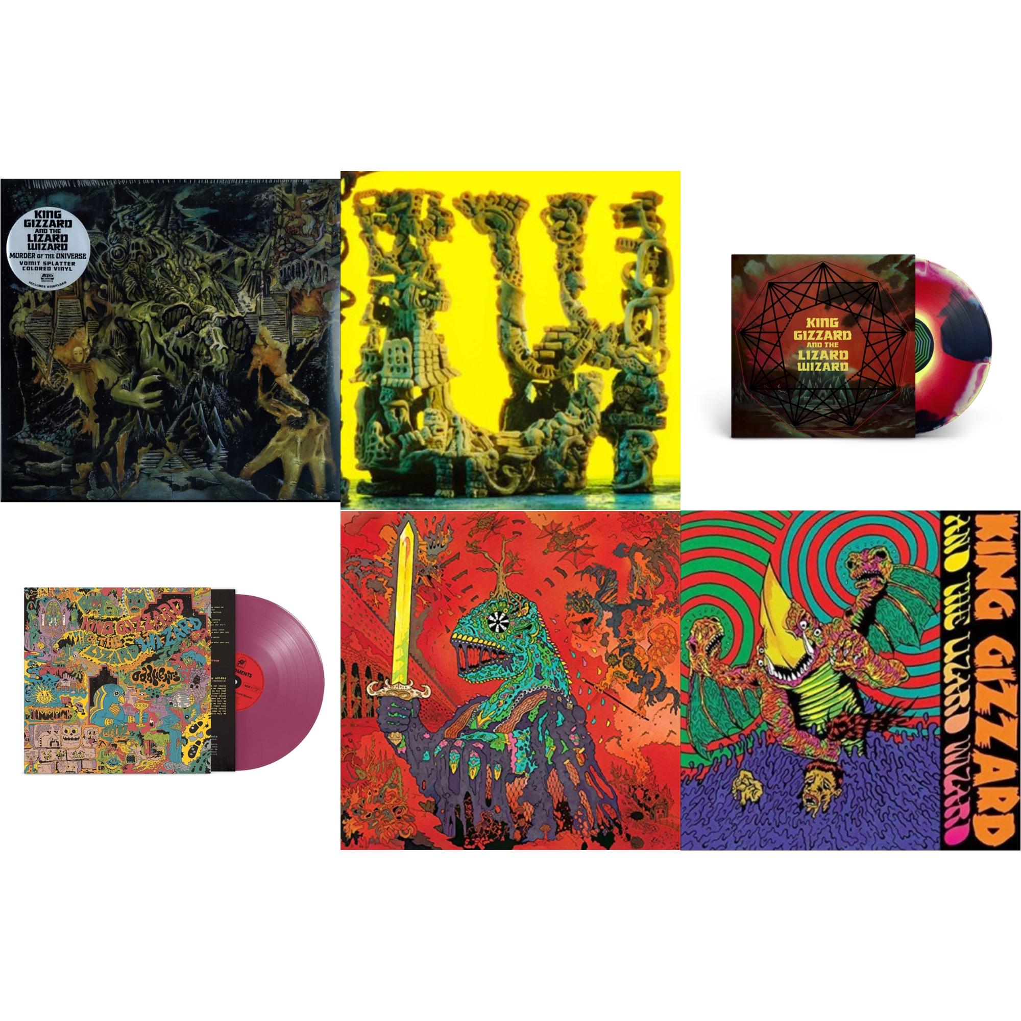This is a 6 LP Vinyl SKU bundle.
1.This LP Vinyl is brand new.Format: LP VinylMusic Style: Psychedelic RockThis item's title is: L.W.Artist: King Gizzard & The Lizard WizardLabel: KGLWBarcode: 842812139918Release Date: 5/28/2021
2.This LP Vinyl is brand new.