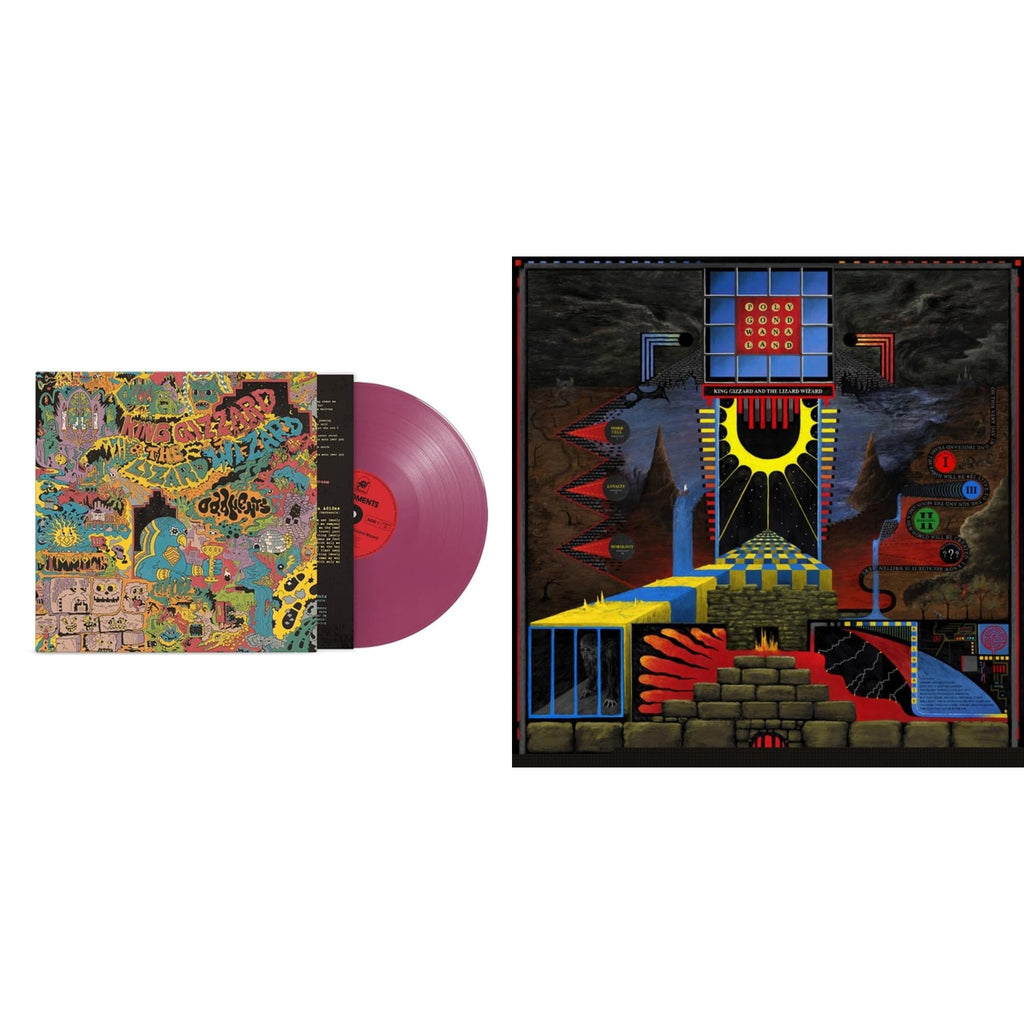 This is a 2 LP Vinyl SKU bundle.
1.This LP Vinyl is brand new.Format: LP VinylMusic Style: Psychedelic RockThis item's title is: Oddments (Plum LP Vinyl)Artist: King Gizzard & The Lizard WizardLabel: ATO RECORDSBarcode: 880882339715Release Date: 11/2/2018
2.