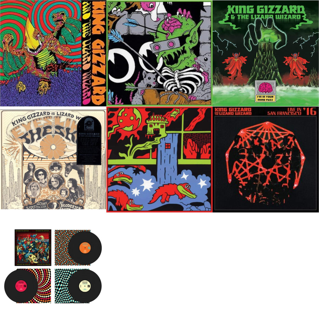 This is a 7 LP Vinyl SKU bundle.
1.This LP Vinyl is brand new.Format: LP VinylThis item's title is: Live In Brussels '19 (Fuzz Club Official Bootleg)Artist: King Gizzard & The Lizard WizardLabel: FUZZ CLUBBarcode: 5060467887106Release Date: 1/10/2025
2.This LP Vinyl is brand new.