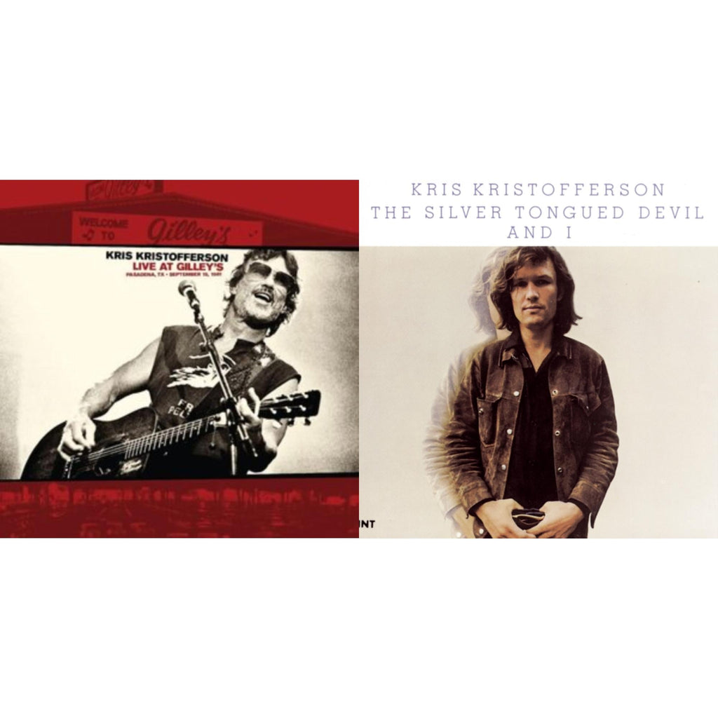 This is a 2 CD SKU bundle.
1.This CD is brand new.Format: CDMusic Style: CountryThis item's title is: Live At Gilley’S: Pasadena,Tx: September 15, 1981Artist: Kris KristoffersonLabel: NEW WEST RECORDSBarcode: 607396653324Release Date: 9/2/2022
2.This CD is brand new.