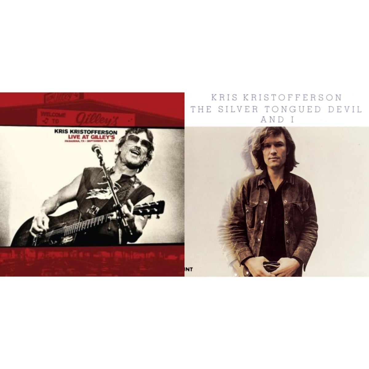 This is a 2 CD SKU bundle.
1.This CD is brand new.Format: CDMusic Style: CountryThis item's title is: Live At Gilley’S: Pasadena,Tx: September 15, 1981Artist: Kris KristoffersonLabel: NEW WEST RECORDSBarcode: 607396653324Release Date: 9/2/2022
2.This CD is brand new.