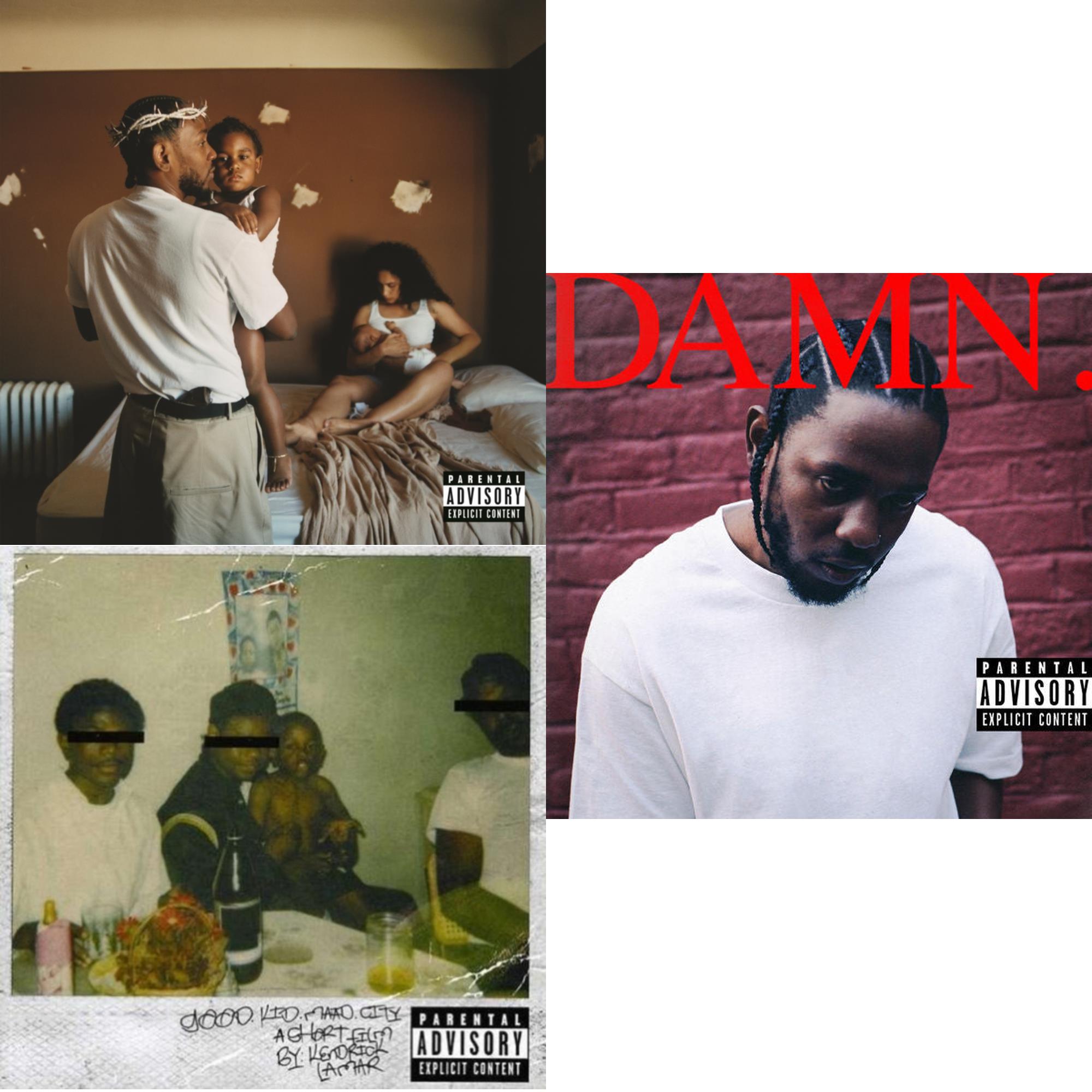 Mr. Morale & The Big Steppers (X) & Good Kid, M.A.A.D City (Remixes) & Damn.