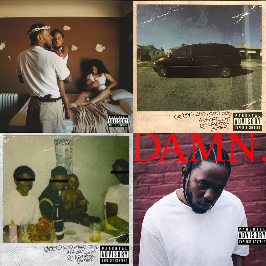 Mr. Morale & The Big Steppers (X) & Good Kid, M.A.A.D City & Good Kid, M.A.A.D City (Remixes) & Damn.