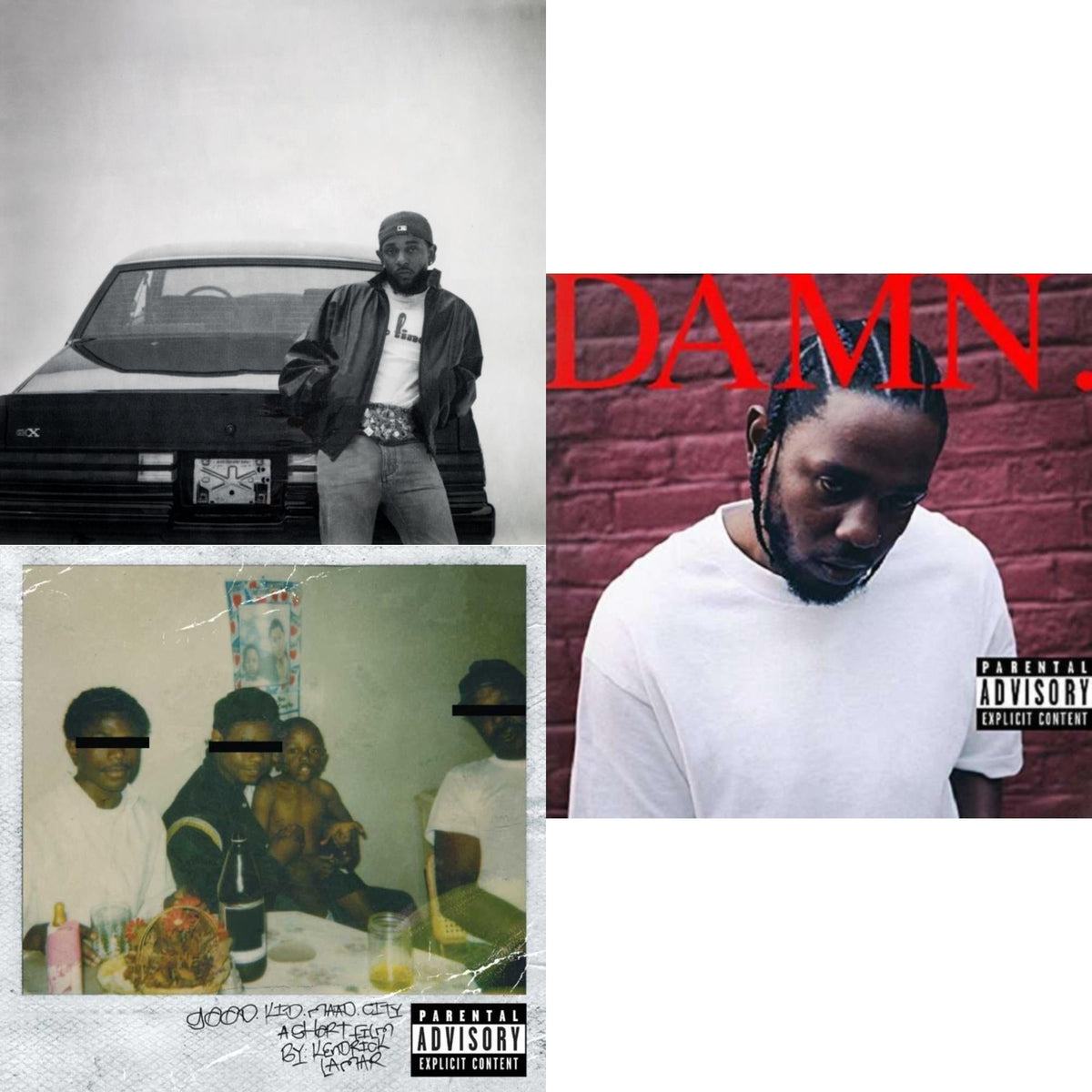 Gnx (X) & Good Kid, M.A.A.D City & Damn.