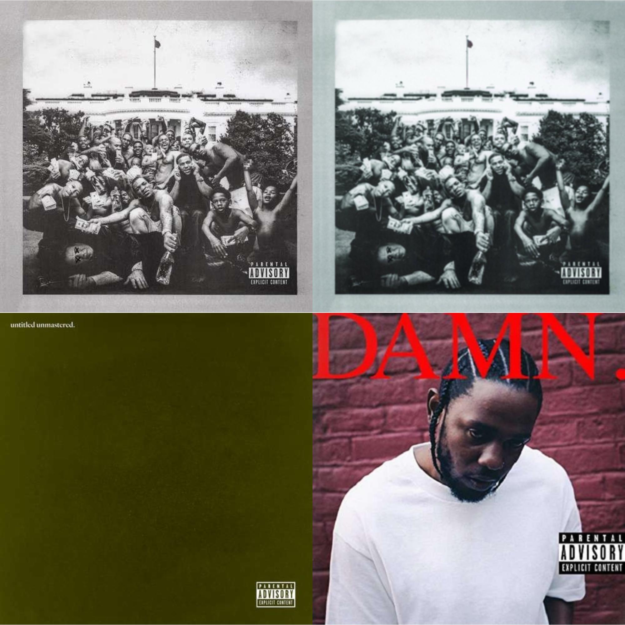 To Pimp A Butterfly & To Pimp A Butterfly & Untitled Unmastered (X) & Damn.