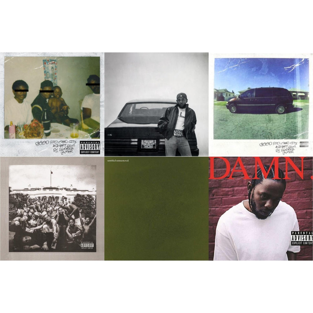 Good Kid, M.A.A.D City (X) (10Th Anniversary Edition/2LP) & Gnx (X) & Good Kid, M.A.A.D City & To Pimp A Butterfly & Untitled Unmastered & Damn. (X) (2LP/180G)