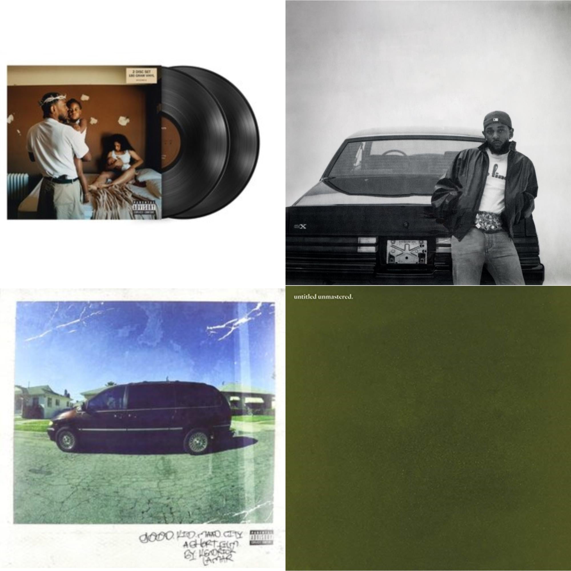 Mr. Morale & The Big Steppers (180G/2LP) & Gnx (X) & Good Kid, M.A.A.D City & Untitled Unmastered