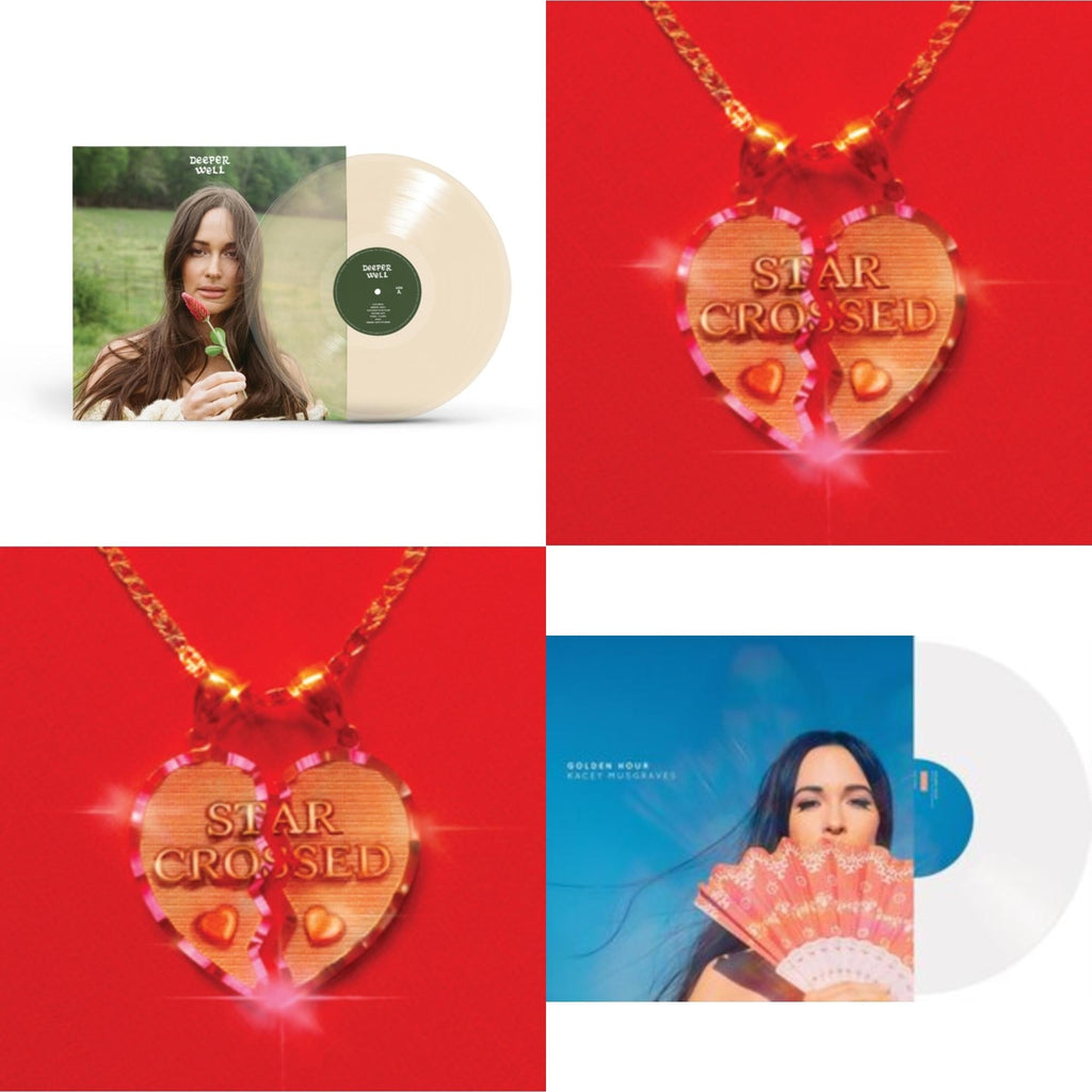 Star-Crossed (Ruby Red LP Vinyl) & Star-Crossed (Sea Foam LP Vinyl) & Deeper Well (Transparent Cream LP Vinyl) & Golden Hour (LP)