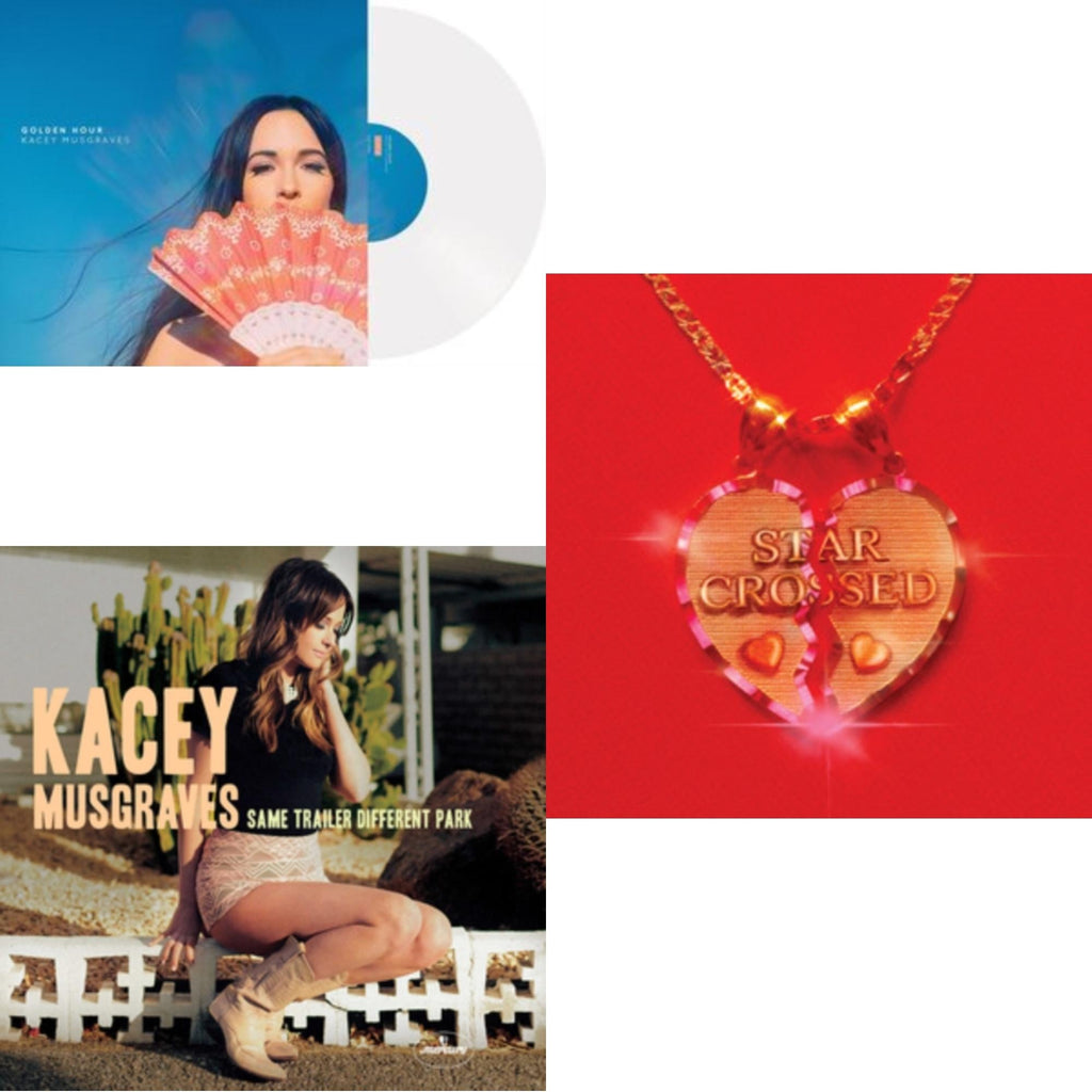 Kacey Musgraves - Star-Crossed (Sea Foam LP Vinyl) & Same Trailer Different Park & Golden Hour (LP)