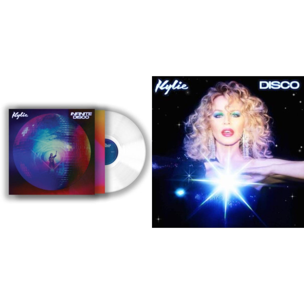 This is a 2 LP Vinyl SKU bundle.
1.This LP Vinyl is brand new.Format: LP VinylMusic Style: EuropopThis item's title is: Infinite DiscoArtist: Kylie MinogueLabel: BMG RIGHTS MANAGEMENT (UK) LTDBarcode: 4050538695854Release Date: 5/6/2022
2.This LP Vinyl is brand new.