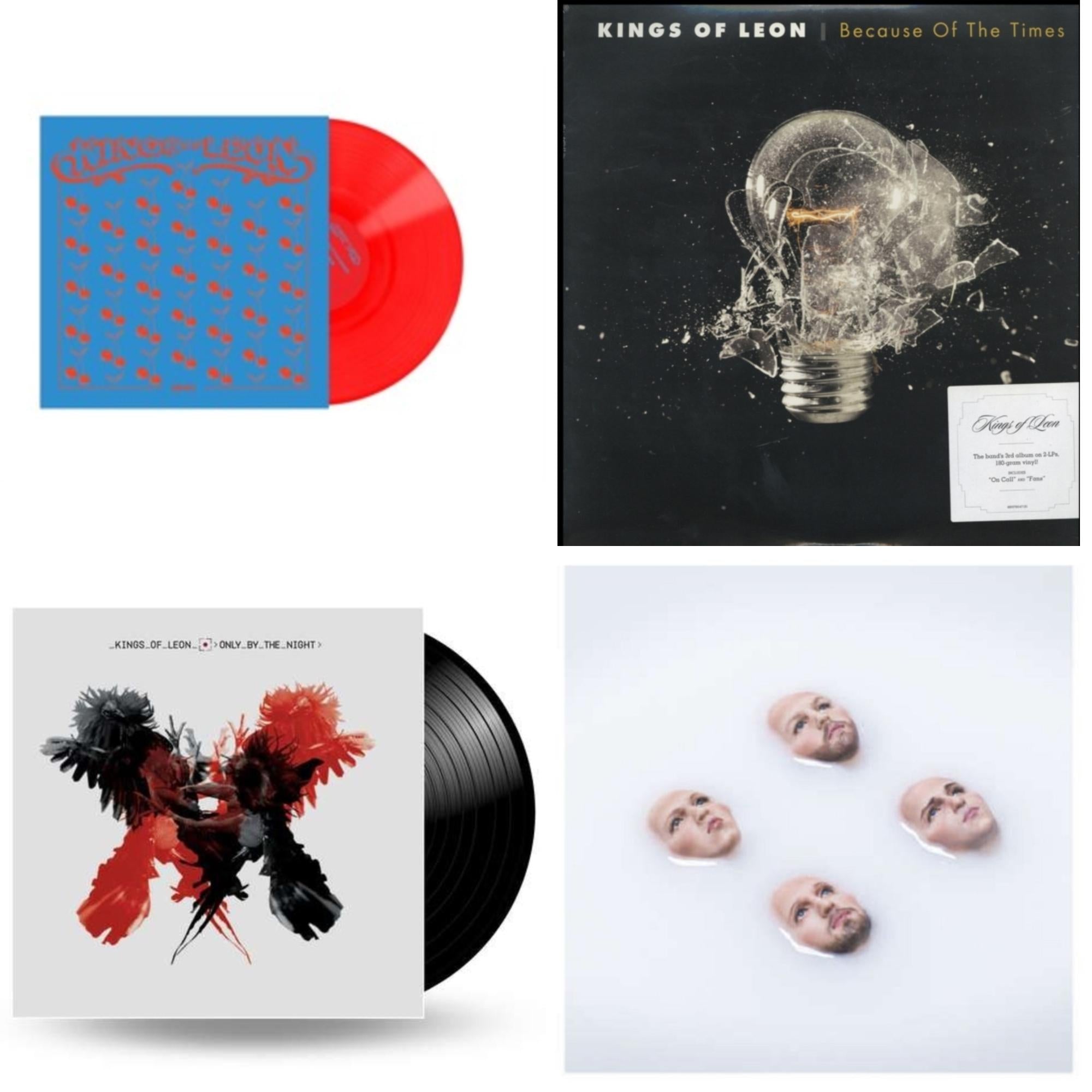 Ep #2 (Red LP Vinyl) & Because Of The Times (2LP/180G/Gatefold) & Only By The Night & Walls (180G/Gatefold/Dl Card)