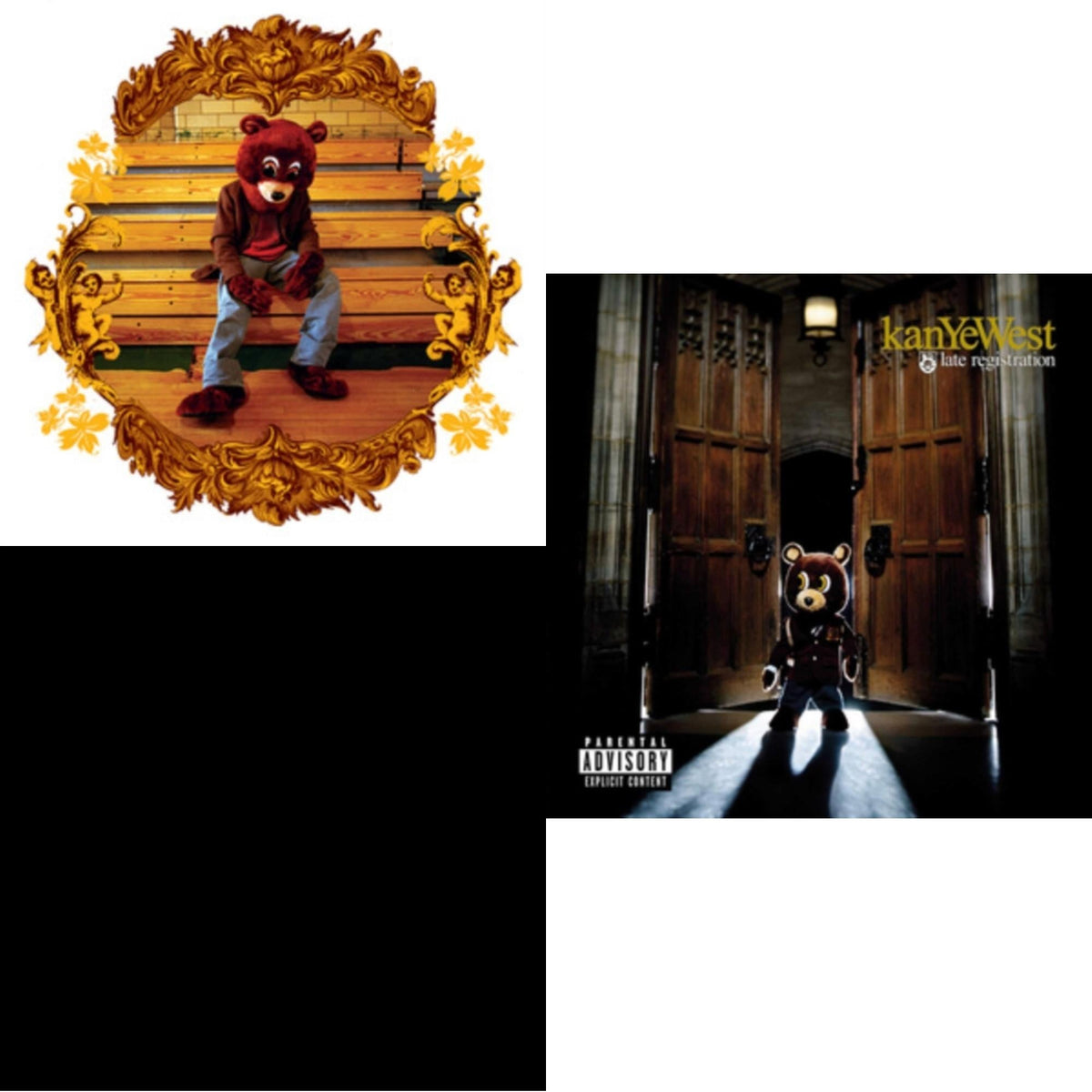 College Dropout & Late Registration & Donda (Deluxe/4LP)