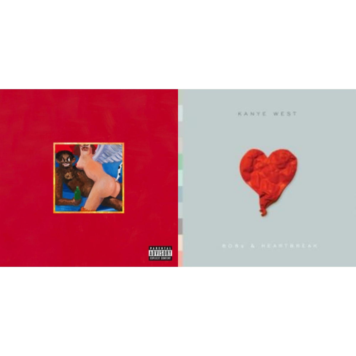 This is a 2 CD SKU bundle.
1.This CD is brand new.Format: CDMusic Style: Pop RapThis item's title is: My Beautiful Dark Twisted FantasyArtist: Kanye WestLabel: DEF JAMBarcode: 602527523736Release Date: 11/22/2010
2.This CD is brand new.