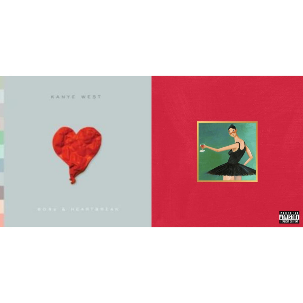 Kanye West - 808S & Heartbreak & My Beautiful Dark Twisted Fantasy - CD Bundle
