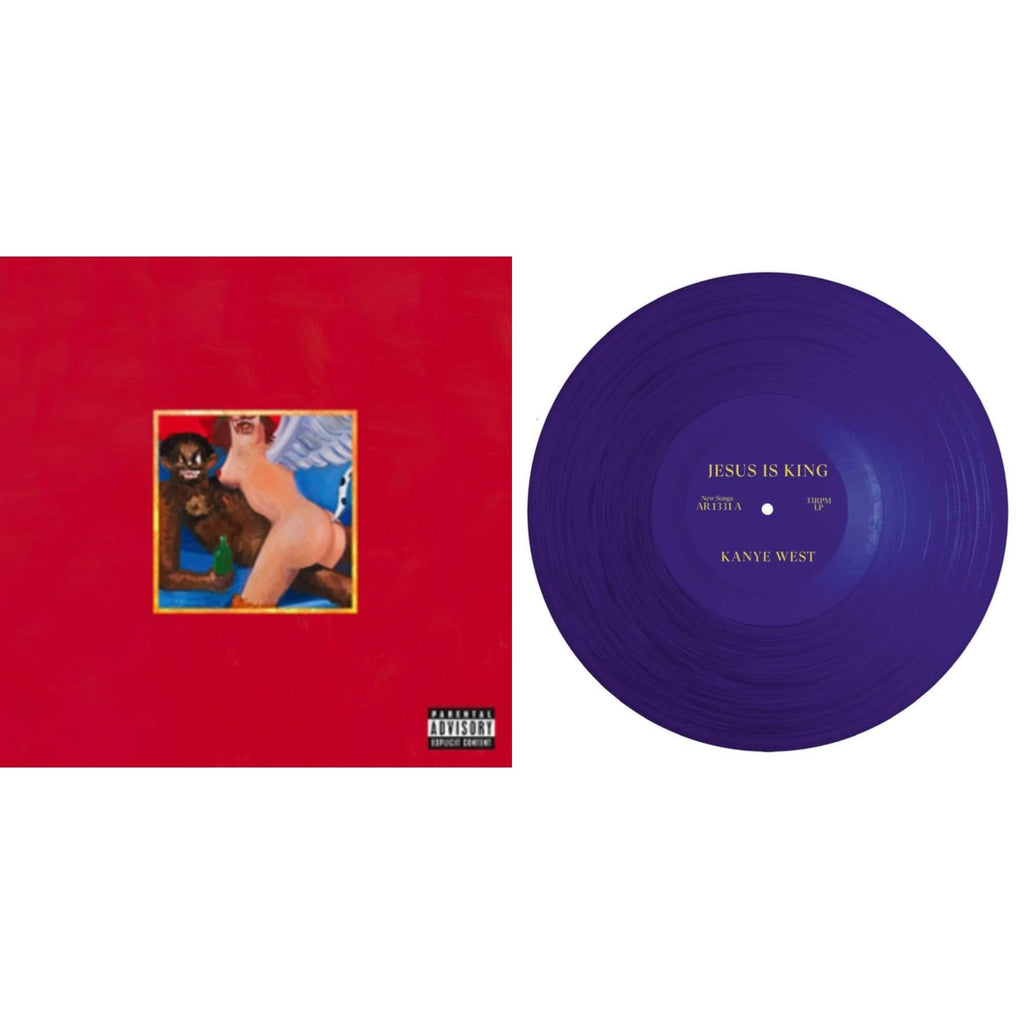 This is a 2 CD SKU bundle.
1.This CD is brand new.Format: CDMusic Style: Pop RapThis item's title is: My Beautiful Dark Twisted FantasyArtist: Kanye WestLabel: DEF JAMBarcode: 602527523736Release Date: 11/22/2010
2.This CD is brand new.