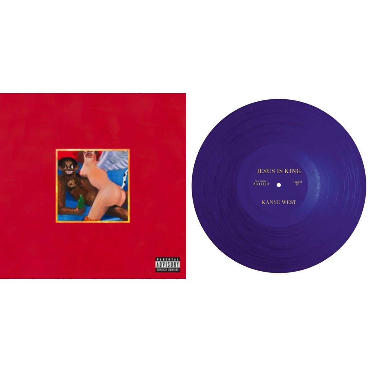 This is a 2 CD SKU bundle.
1.This CD is brand new.Format: CDMusic Style: Pop RapThis item's title is: My Beautiful Dark Twisted FantasyArtist: Kanye WestLabel: DEF JAMBarcode: 602527523736Release Date: 11/22/2010
2.This CD is brand new.