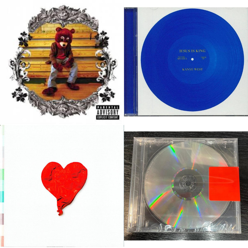 College Dropout (X) & Jesus Is King & 808S & Heartbreak & Yeezus