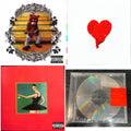 College Dropout & 808S & Heartbreak & My Beautiful Dark Twisted Fantasy & Yeezus
