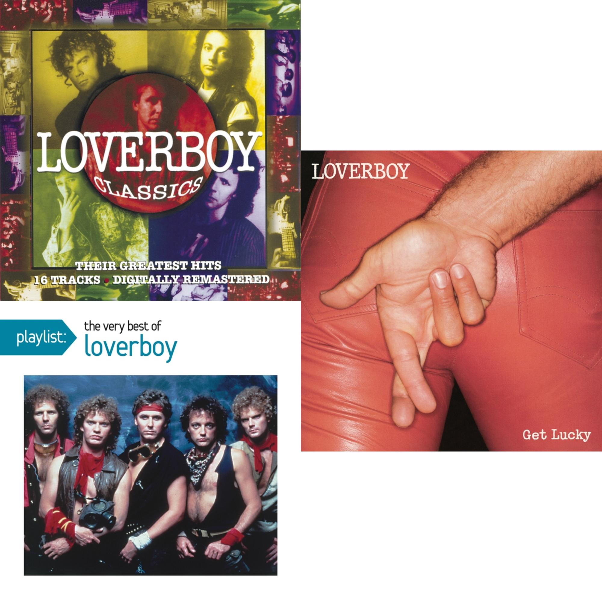Loverboy - Loverboy Classics & Get Lucky & Playlist: Very Best Of Loverboy - CD Bundle