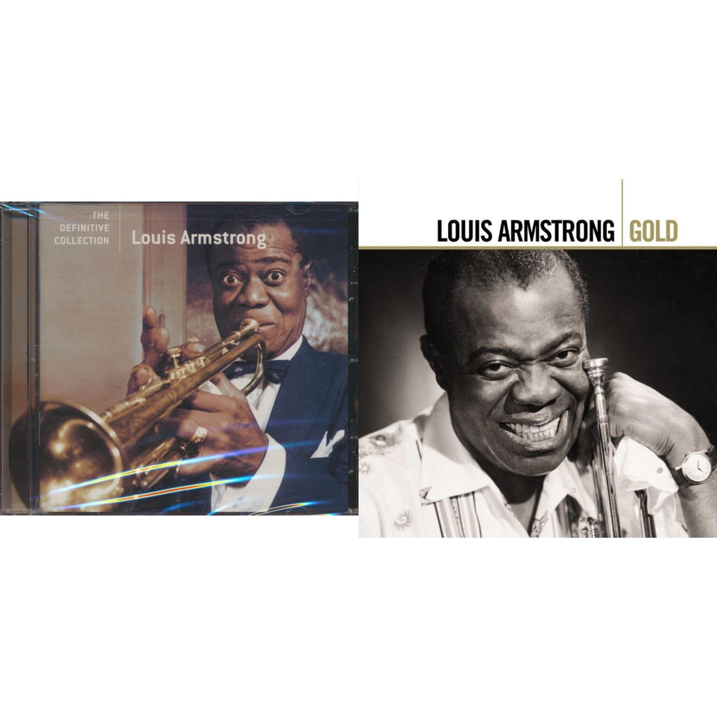 Louis Armstrong - Definitive Collection & Gold - CD Bundle