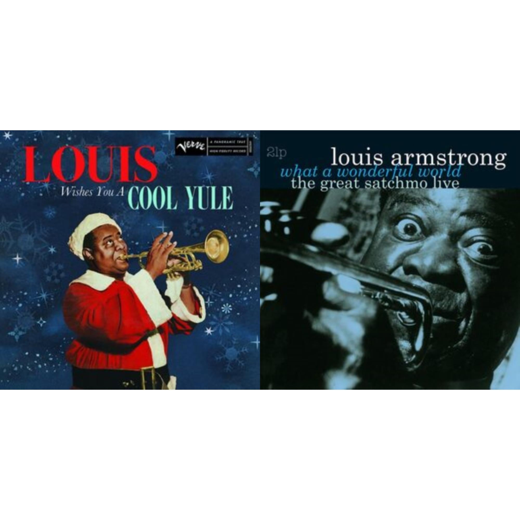 Louis Wishes You A Cool Yule & What A Wonderful World: Great Satchmo Live (180G)