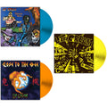 9 Shocks Terror (Royal Blue LP Vinyl) & Close To The Edge (Orange LP Vinyl) & Big Foot Cassette (Highlighter Yellow LP Vinyl)
