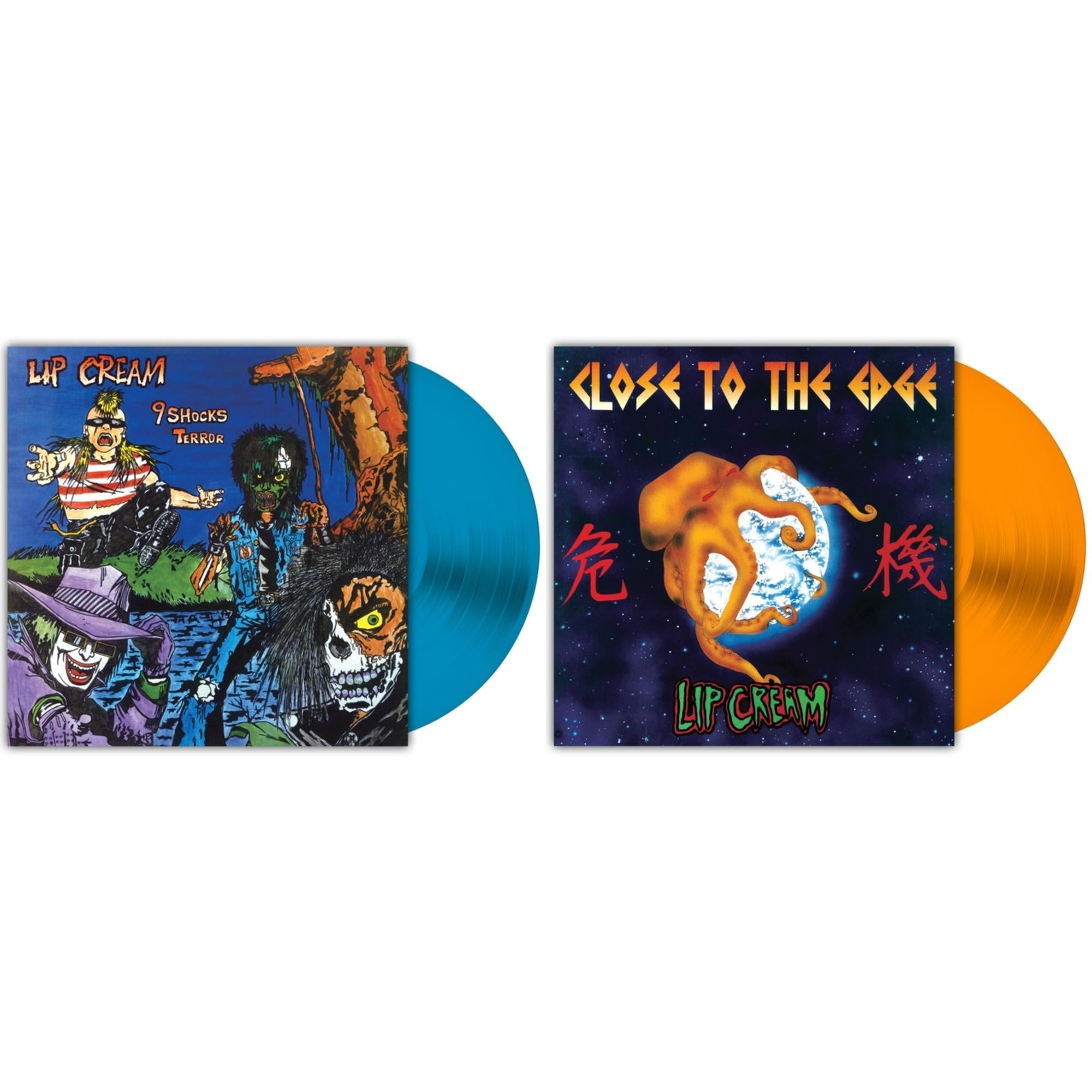 9 Shocks Terror (Royal Blue LP Vinyl) & Close To The Edge (Orange LP Vinyl)