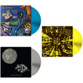 9 Shocks Terror (Royal Blue LP Vinyl) & Sin (Silver LP Vinyl) & Big Foot Cassette (Highlighter Yellow LP Vinyl)
