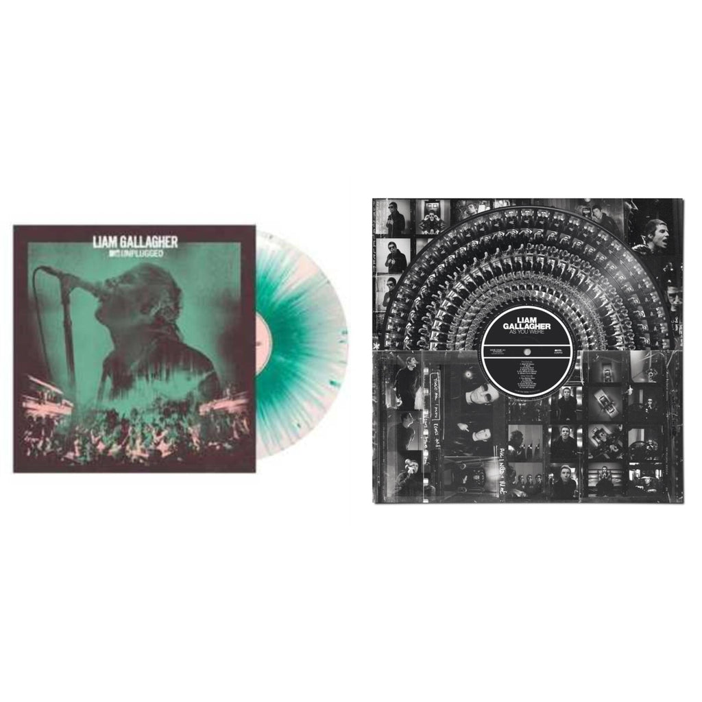 Mtv Unplugged (Live At Hull City Hall) (I) (Light Pink With Aqua Green Splatter LP Vinyl) & As You Were  (Zoetrope LP Vinyl)