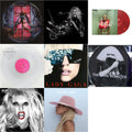 Chromatica (180G) & Born This Way - The Tenth Anniversary (3LP) & Harlequin (Red LP Vinyl) & Chromatica (Milky Clear LP Vinyl) & Fame & Fame Monster & Born This Way & Joanne