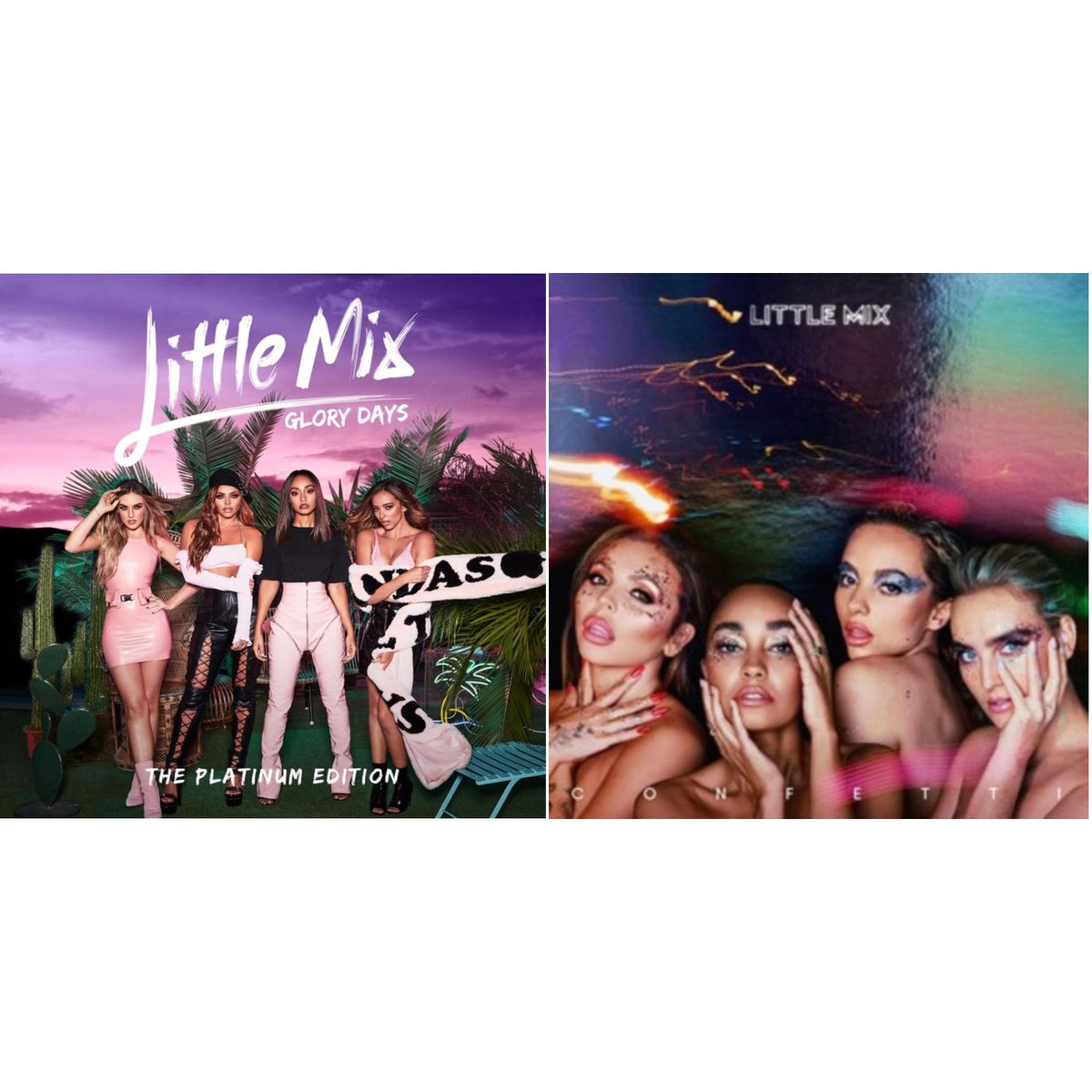 Little Mix - Confetti (Jewel Case) & Glory Days: Platinum Edition (CD/DVD)