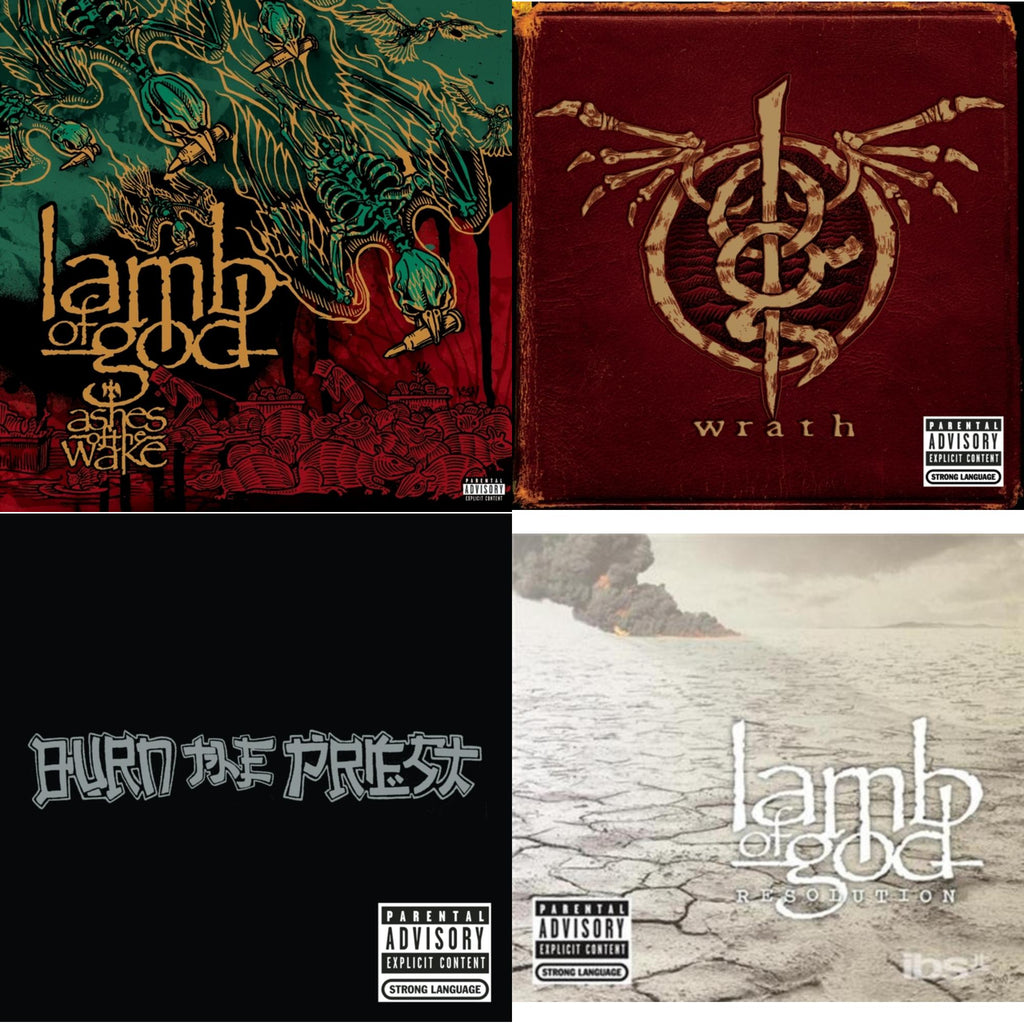 Ashes Of The Wake & Wrath & Burn The Priest & Resolution
