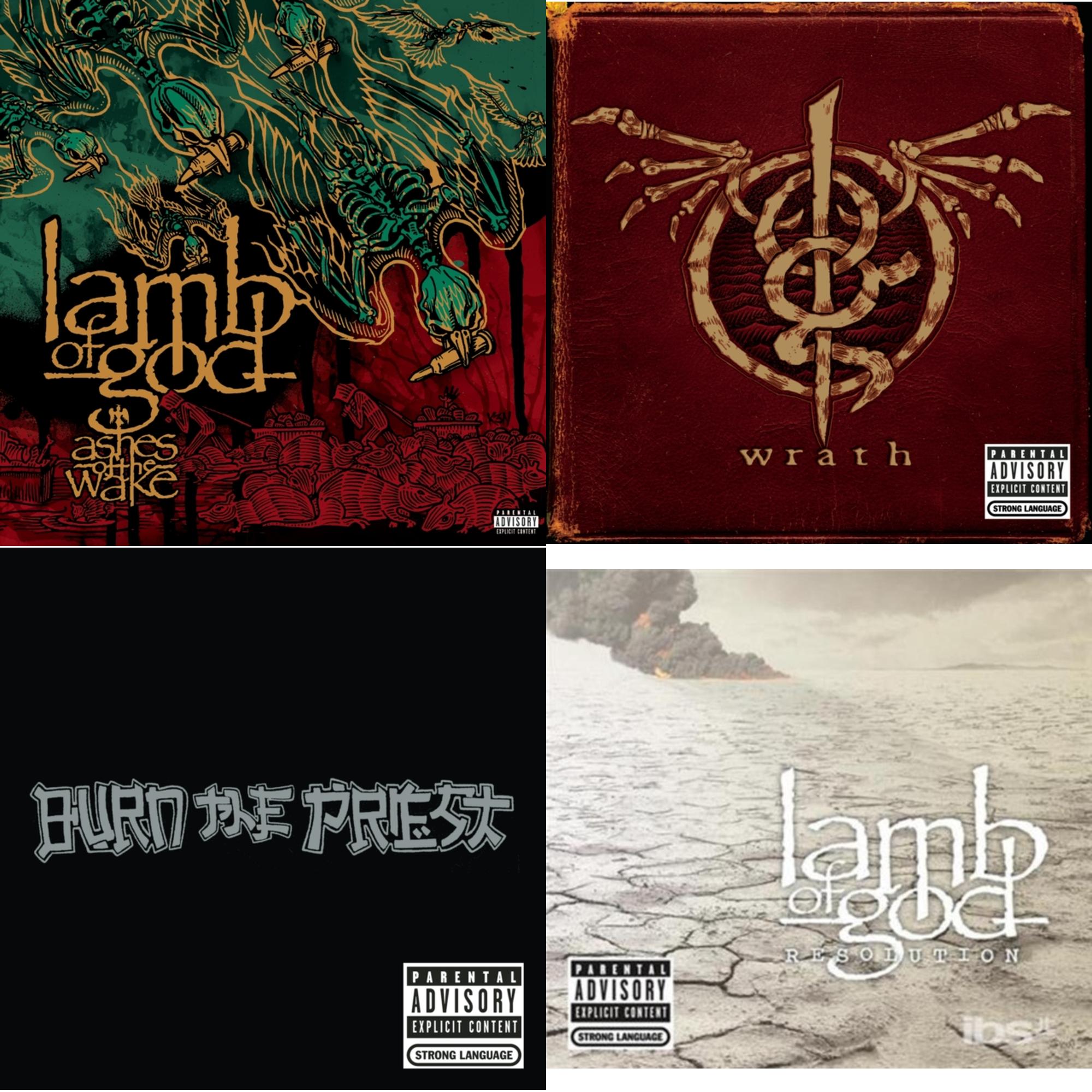 Ashes Of The Wake & Wrath & Burn The Priest & Resolution