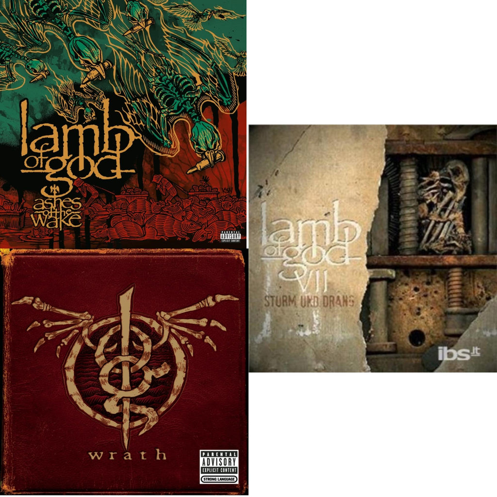 Ashes Of The Wake (20Th Anniversary) (2CD) & Wrath & Vii: Sturm Und Drang (Exp)