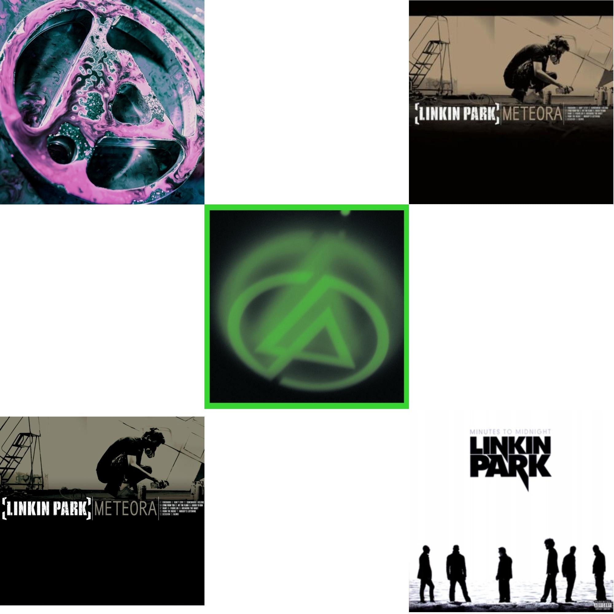 From Zero (Deluxe/2LP/Translucent Emerald Green Vinyl) & Meteora (Marbled LP Vinyl) & Papercuts (2LP) & Meteora & Minutes To Midnight