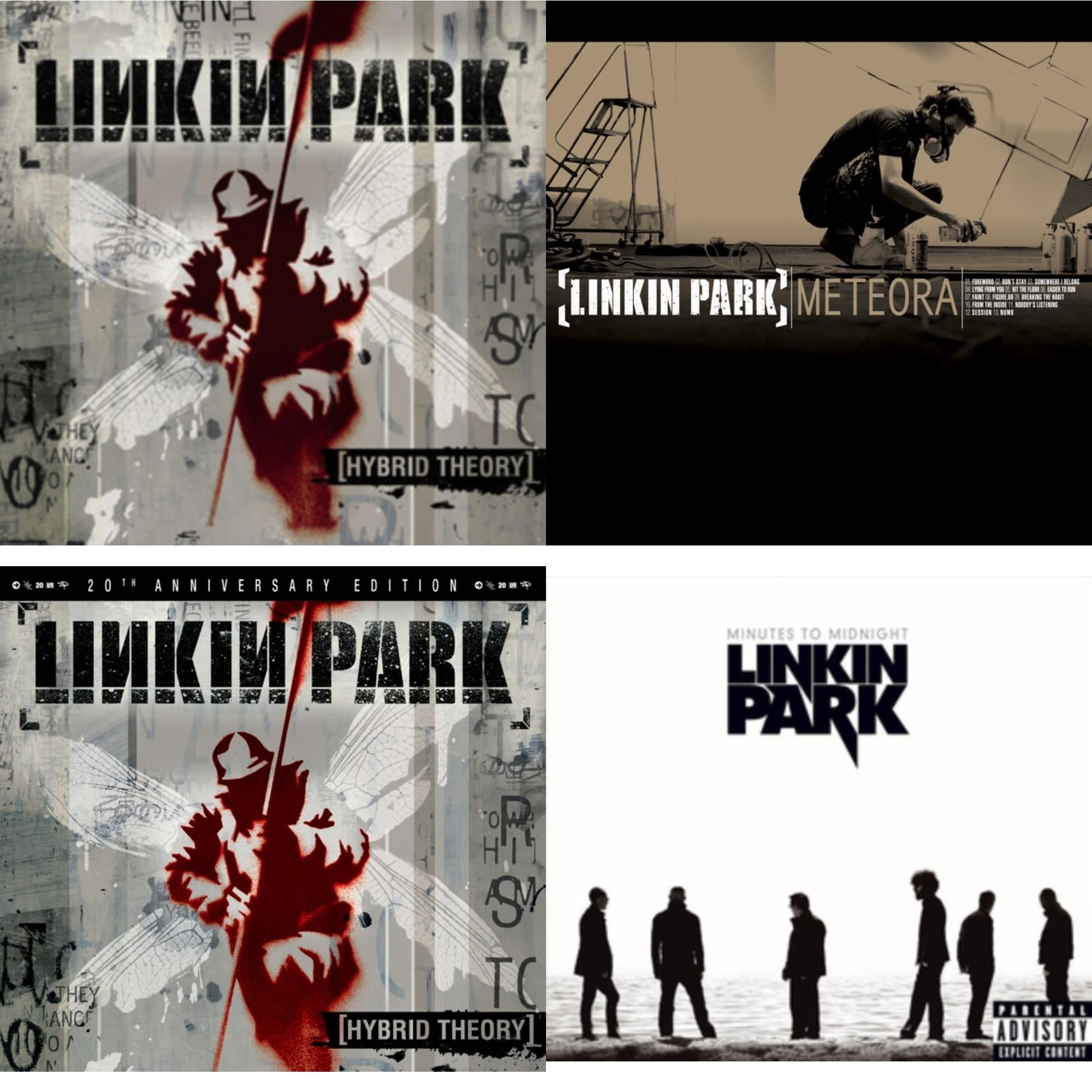 Hybrid Theory & Meteora & Hybrid Theory (20Th Anniversary Edition/2CD) & Minutes To Midnight