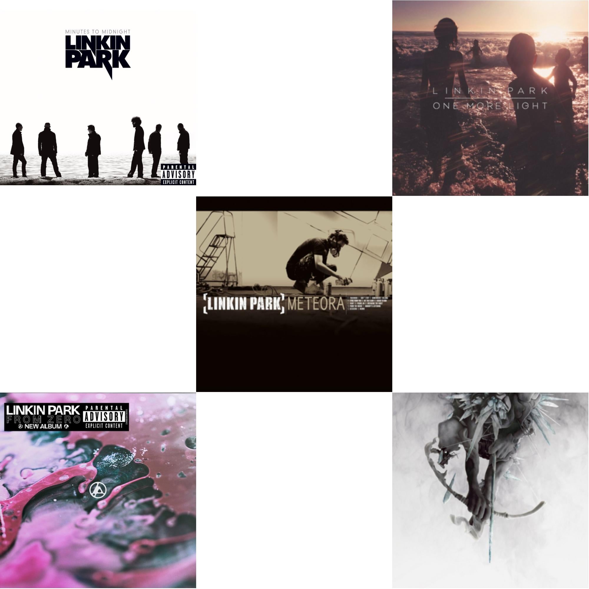 Minutes To Midnight & From Zero & Meteora (Enhanced Edition/Jewel Case) & One More Light & Hunting Party