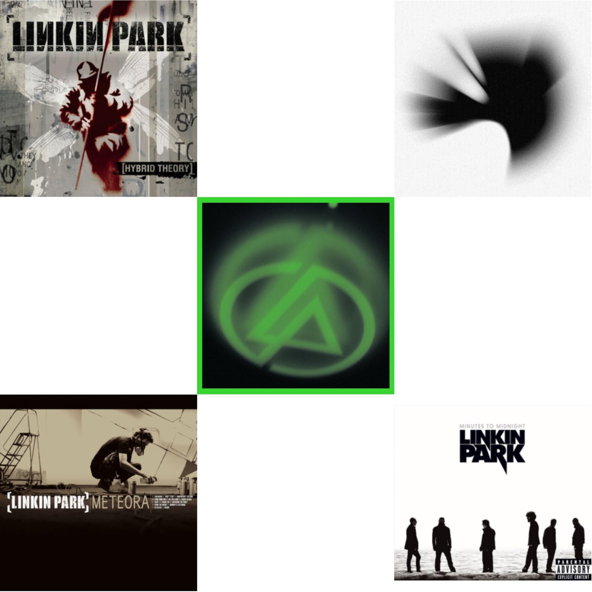 Linkin Park - Hybrid Theory \u0026 Meteora \u0026 - CD Bundle – Bundle Music, image size:1920x1920