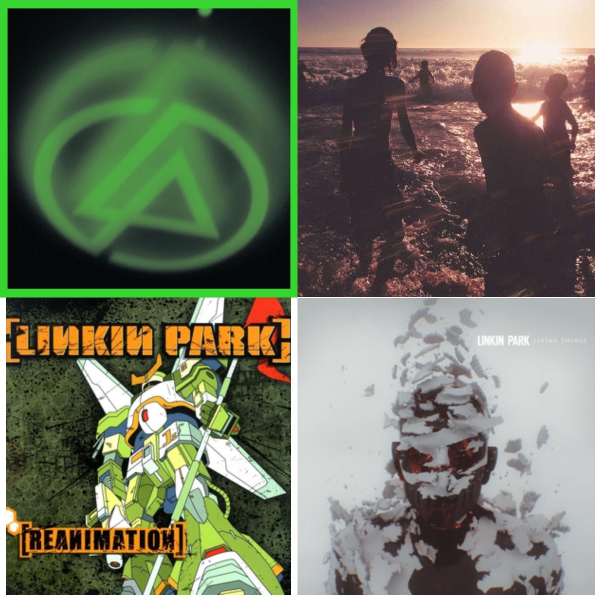 Papercuts (2LP) & One More Light & Reanimation & Living Things