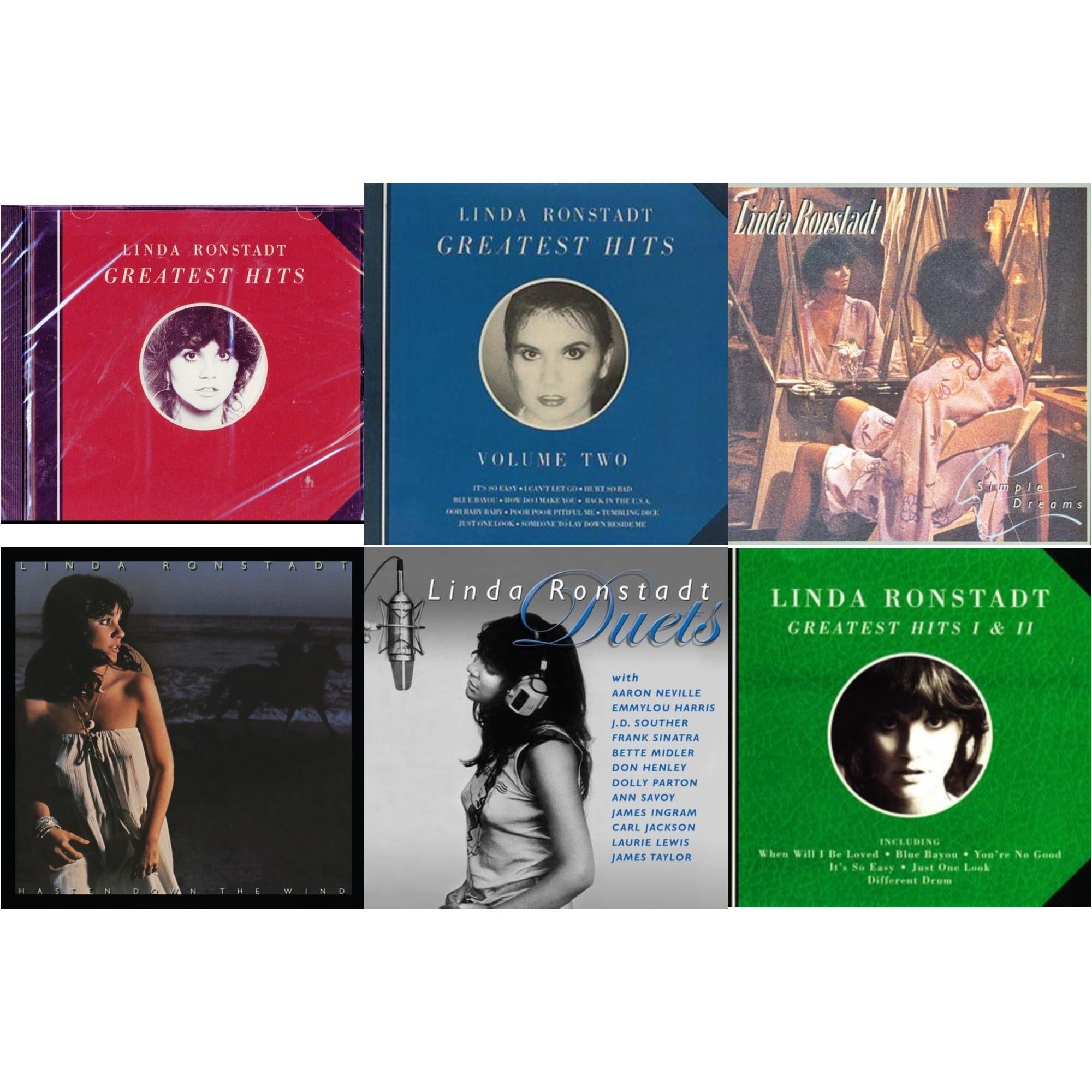 Greatest Hits Vol.1 & Greatest Hits Vol2 & Simple Dreams (40Th Anniversary Edition) & Hasten Down The Wind & Duets & Greatest Hits 1 & 2