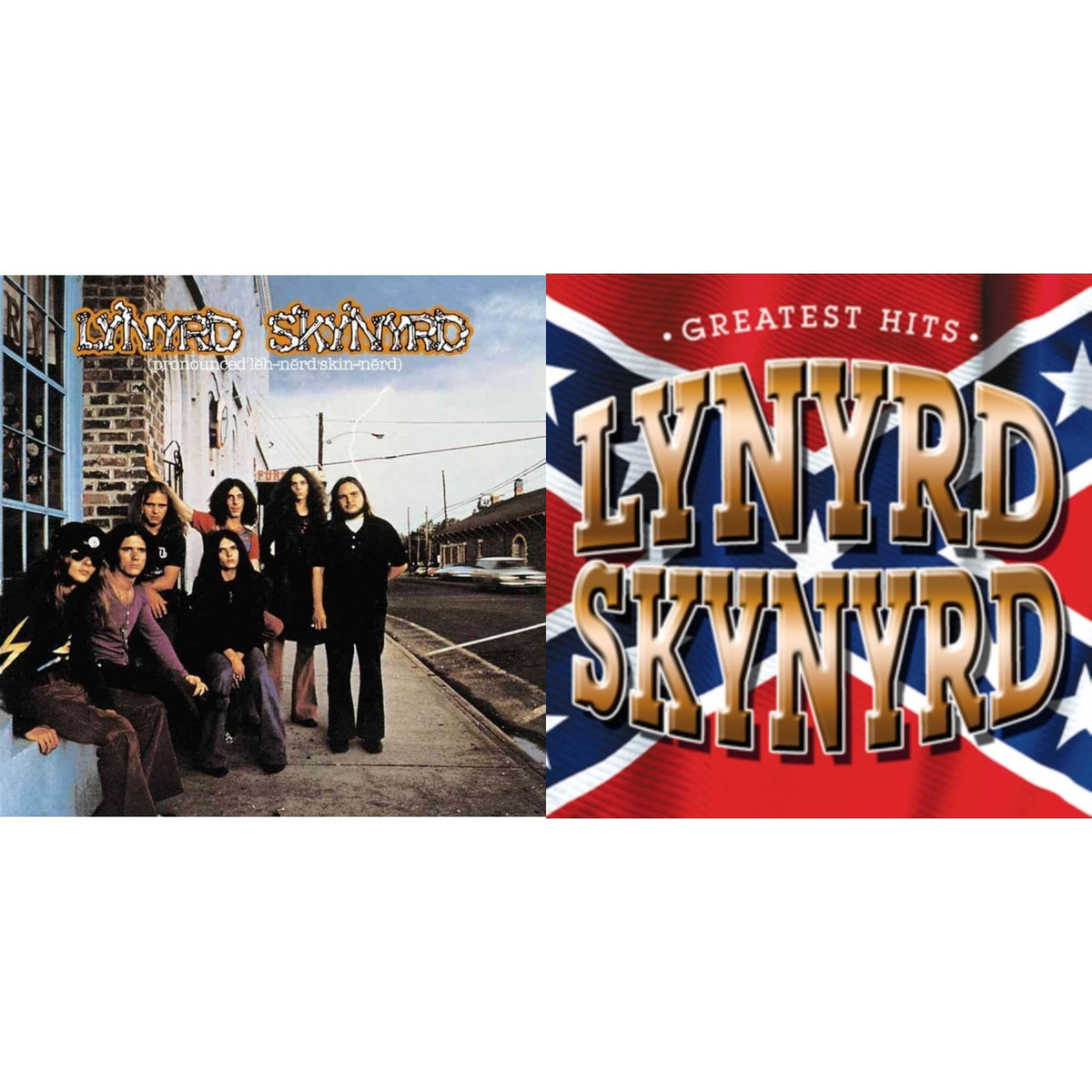 Lynyrd Skynyrd - Pronounced Leh Nerd Skin Nerd & Greatest Hits - CD Bundle