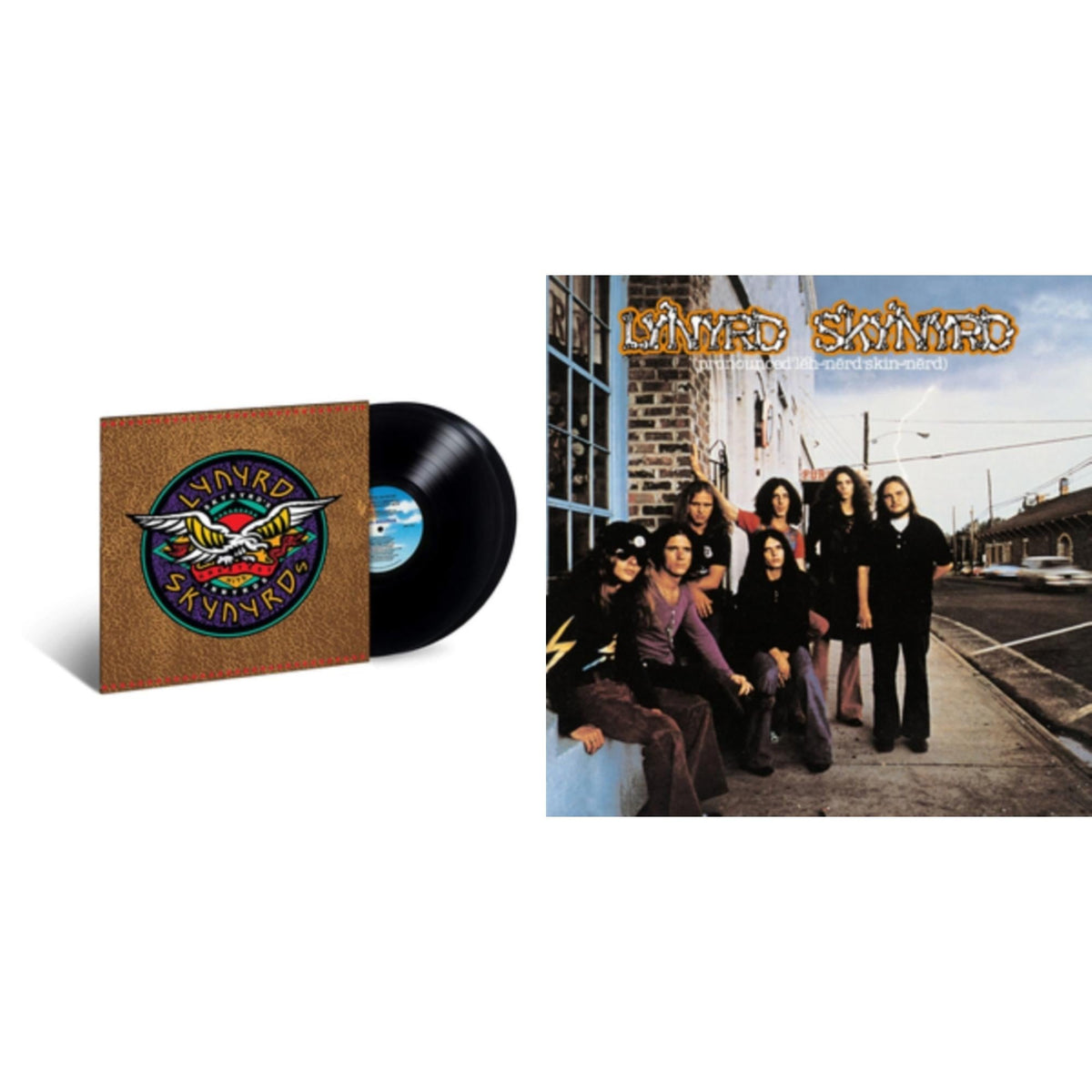 Lynyrd Skynyrd - Pronounced Leh-Nerd Skin-Nerd & Skynyrd's Innyrds (Their Greatest Hits) - LP Vinyl Bundle