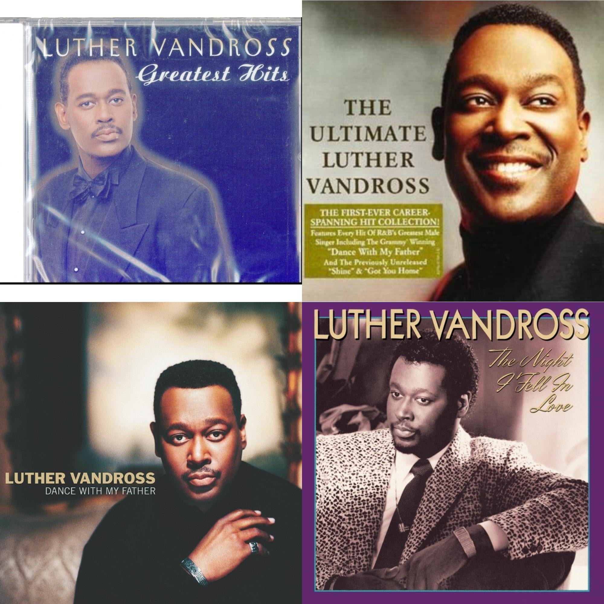 Greatest Hits & Best Of Luther Vandross & Dance With My Father & Night I Fell In Love